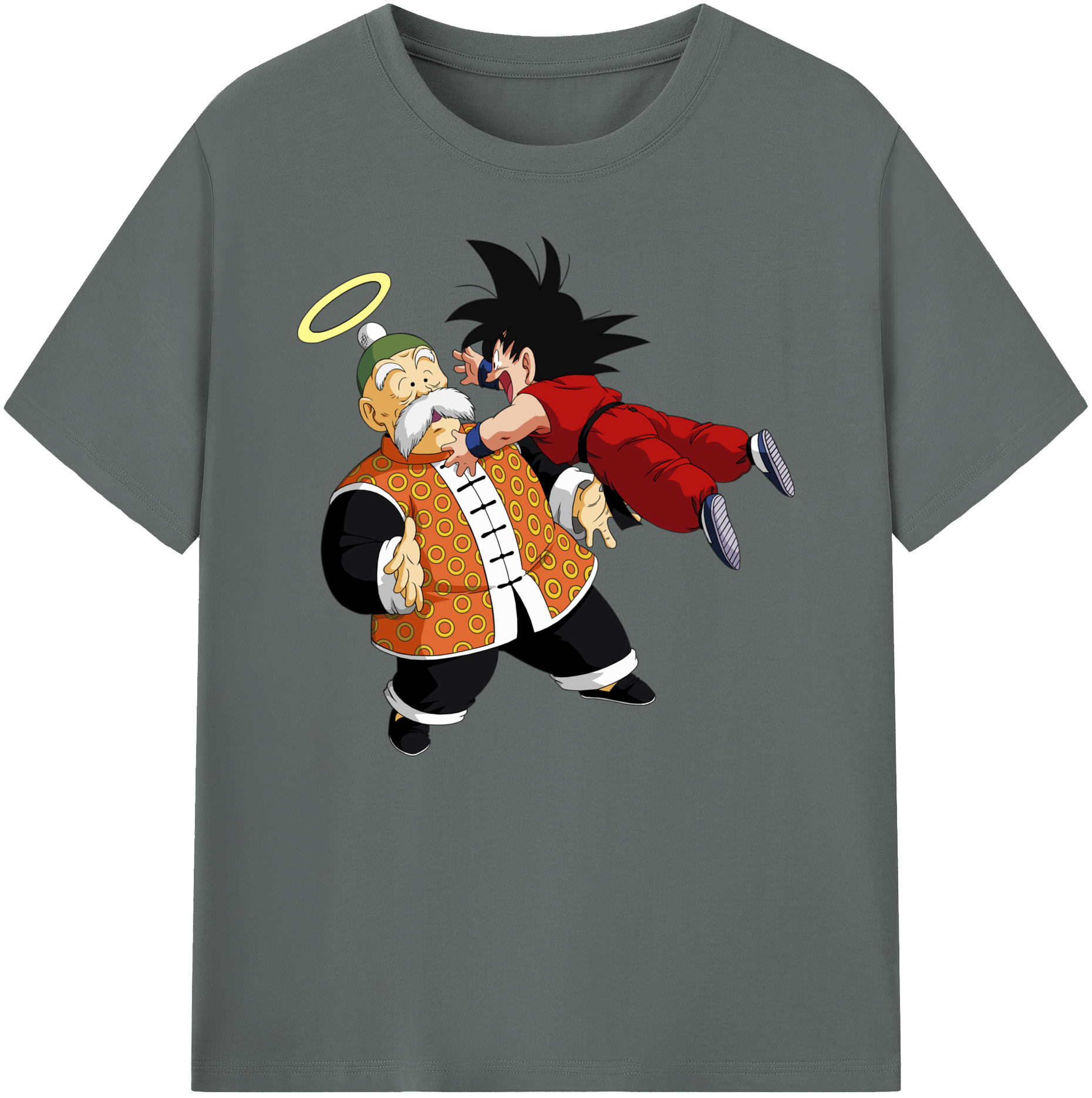 （画像用） ドラゴンボール 孫悟空（そん ごくう）Son Goku カカロット DRAGON BALL Kakarotto 綿100％ メンズ半袖Tシャツ｜肌触りやわらか＆通気性